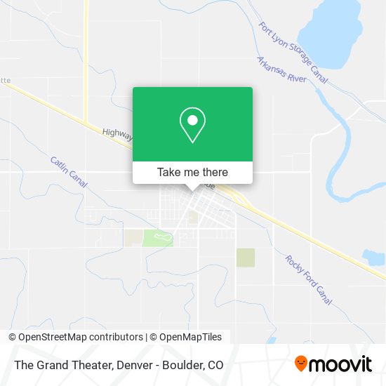 Mapa de The Grand Theater