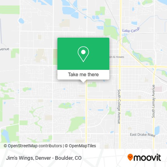 Mapa de Jim's Wings
