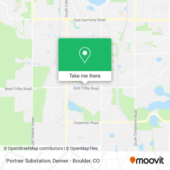 Portner Substation map