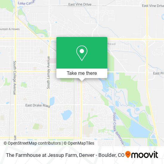 Mapa de The Farmhouse at Jessup Farm