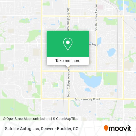 Safelite Autoglass map