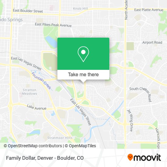 Family Dollar map