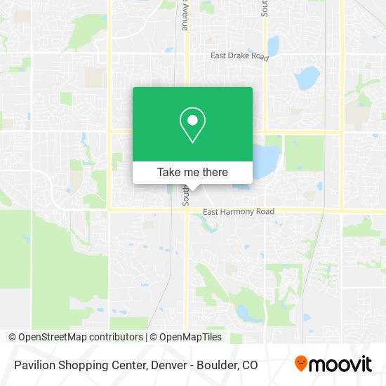 Pavilion Shopping Center map