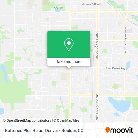 Batteries Plus Bulbs map