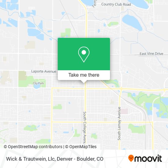 Mapa de Wick & Trautwein, Llc
