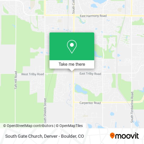 South Gate Church map