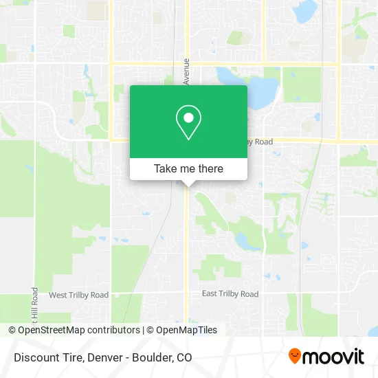 Discount Tire map