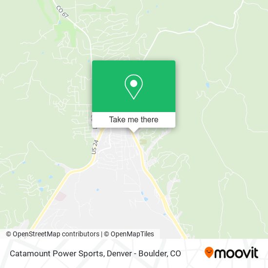 Mapa de Catamount Power Sports