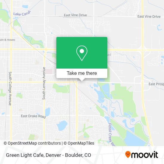 Green Light Cafe map
