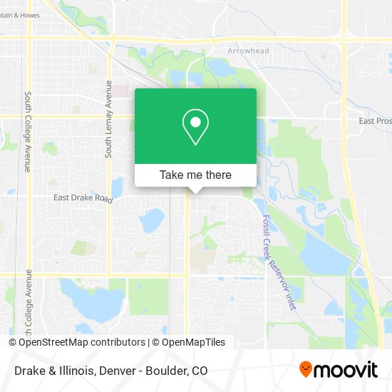 Drake & Illinois map