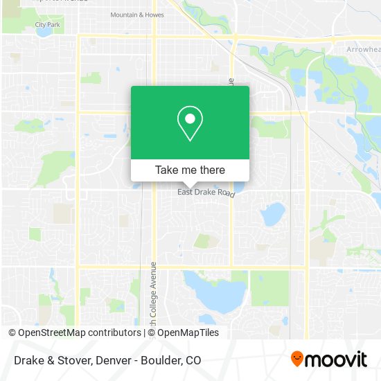 Drake & Stover map