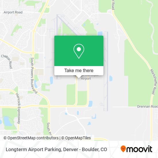 Mapa de Longterm Airport Parking