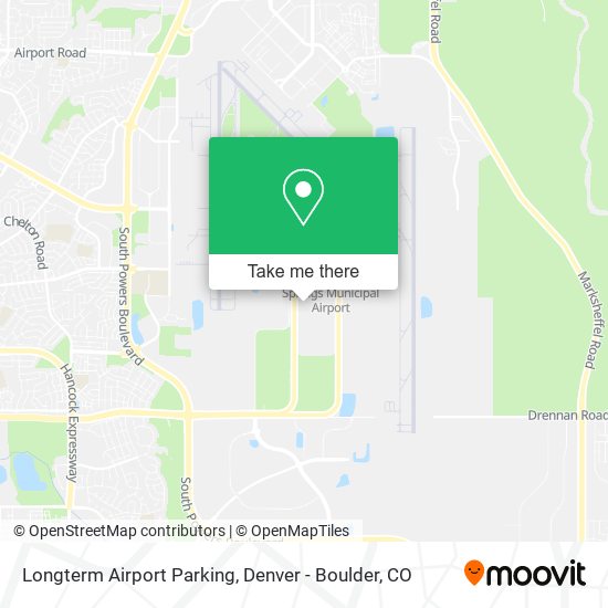 Mapa de Longterm Airport Parking