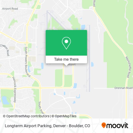 Mapa de Longterm Airport Parking