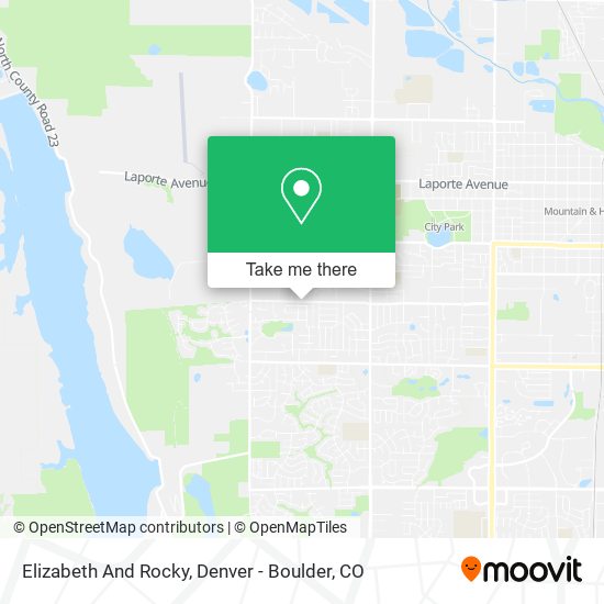 Mapa de Elizabeth And Rocky