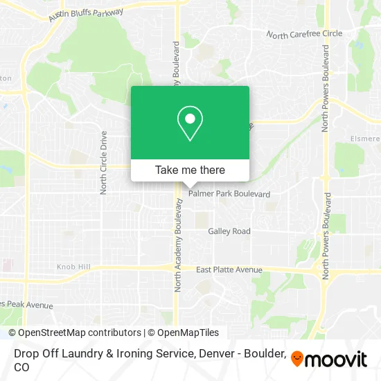 Drop Off Laundry & Ironing Service map