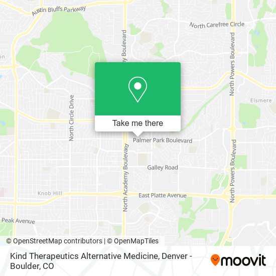Kind Therapeutics Alternative Medicine map