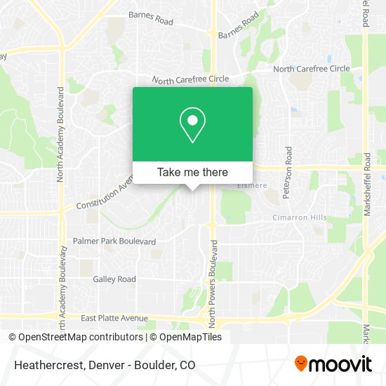 Heathercrest map