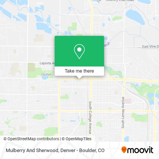 Mulberry And Sherwood map