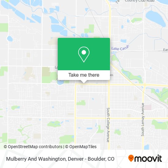 Mulberry And Washington map