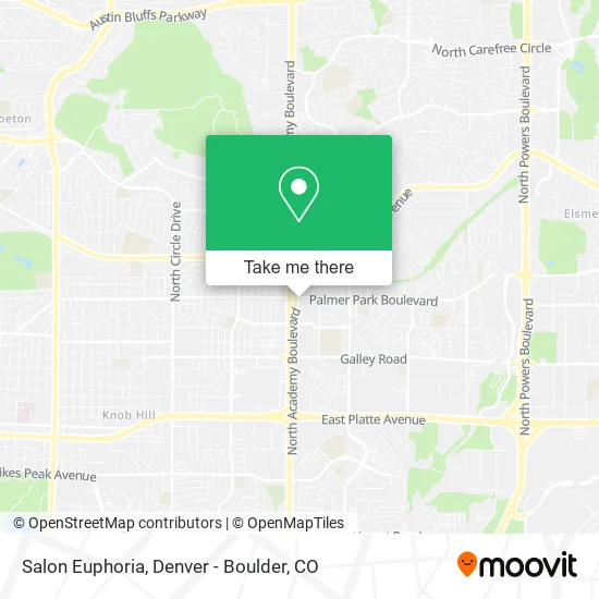 Salon Euphoria map