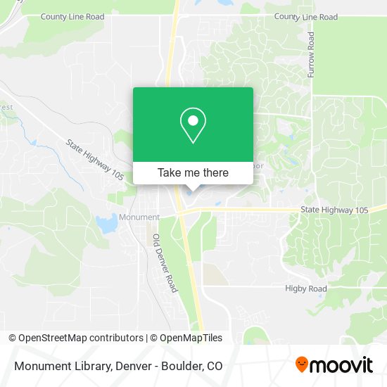 Monument Library map