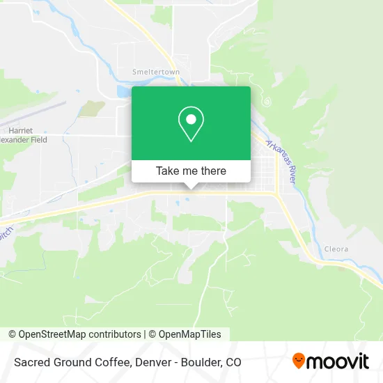 Sacred Ground Coffee map