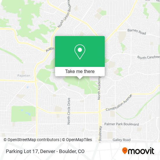 Mapa de Parking Lot 17