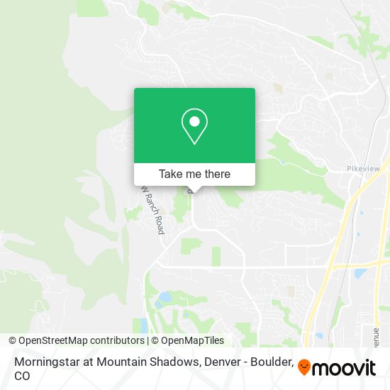 Mapa de Morningstar at Mountain Shadows