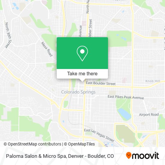 Mapa de Paloma Salon & Micro Spa