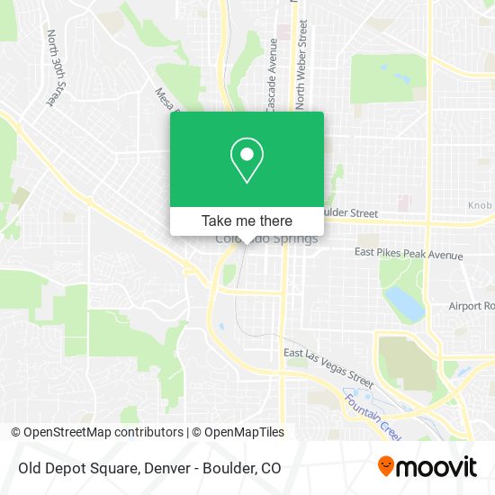 Mapa de Old Depot Square
