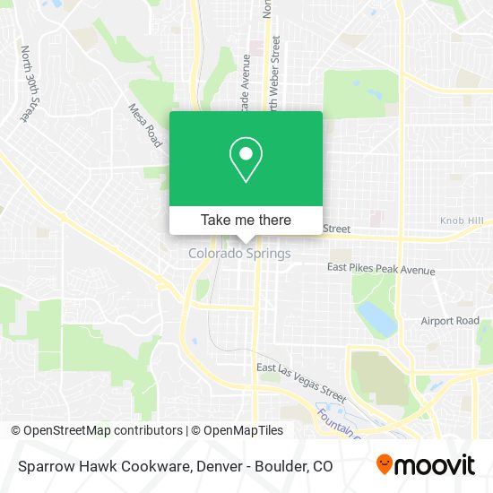 Sparrow Hawk Cookware map