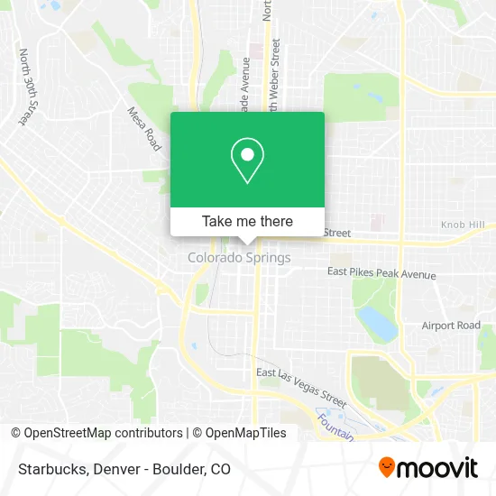 Starbucks map