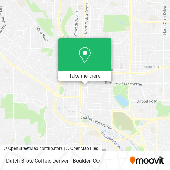 Dutch Bros. Coffee map