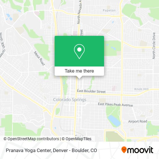 Pranava Yoga Center map