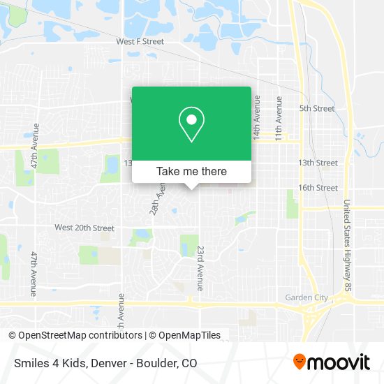 Mapa de Smiles 4 Kids