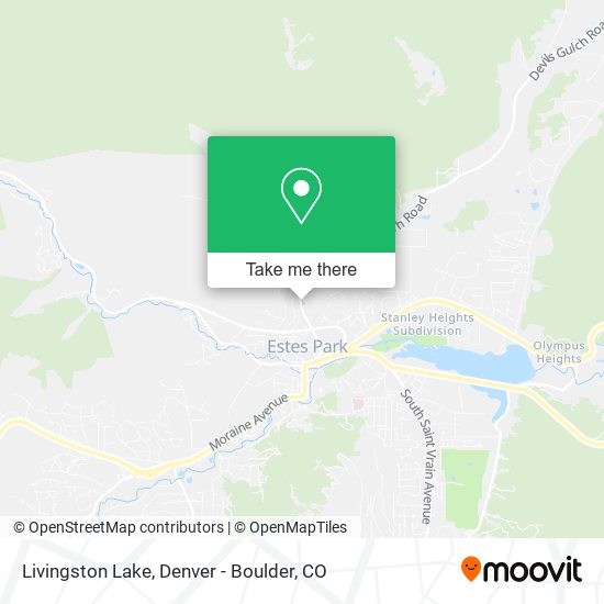 Livingston Lake map