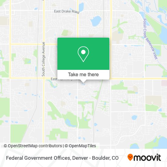 Mapa de Federal Government Offices