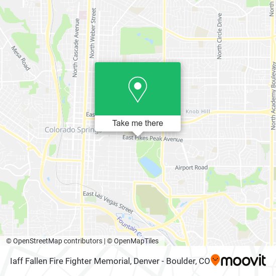 Iaff Fallen Fire Fighter Memorial map
