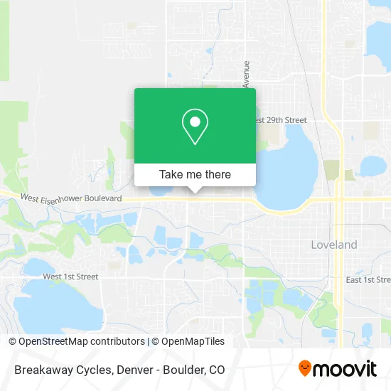 Breakaway Cycles map