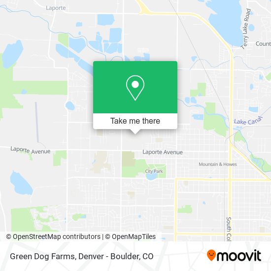 Green Dog Farms map