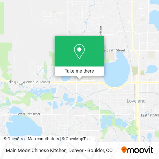 Main Moon Chinese Kitchen map