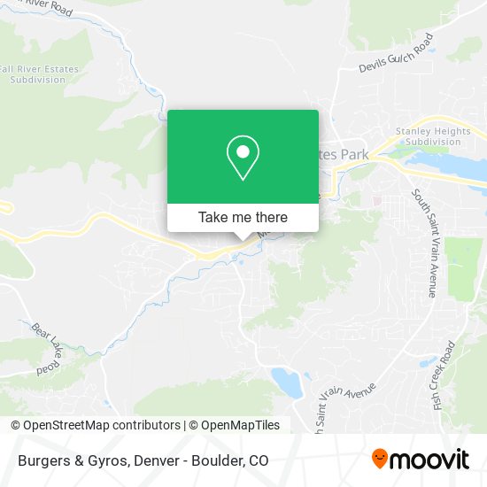 Burgers & Gyros map