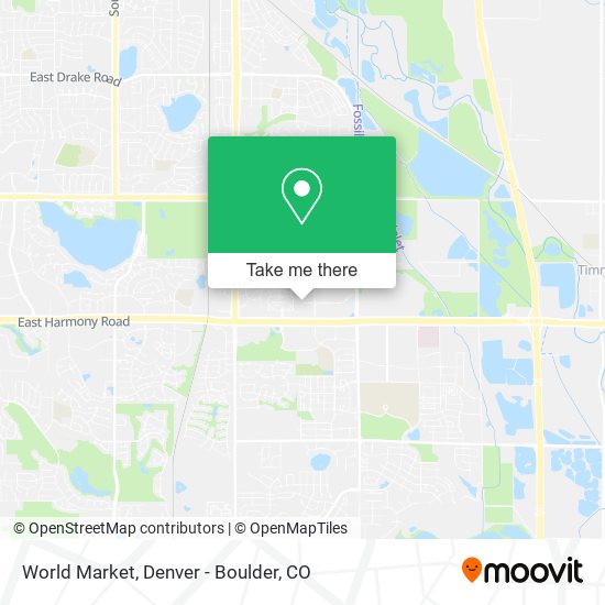 Mapa de World Market