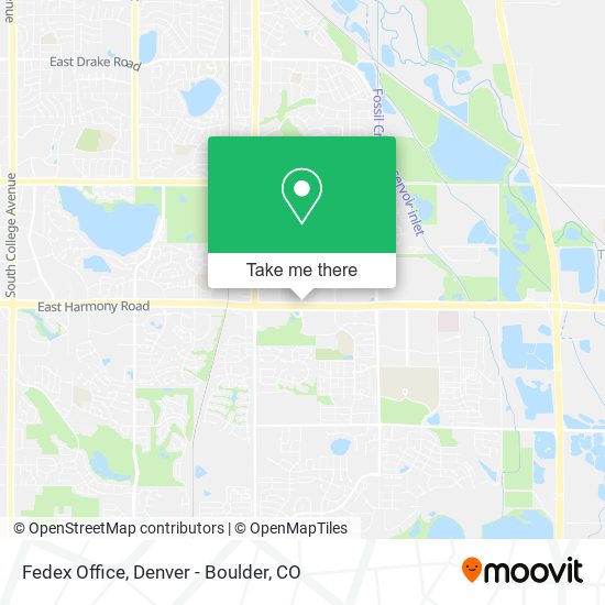 Mapa de Fedex Office