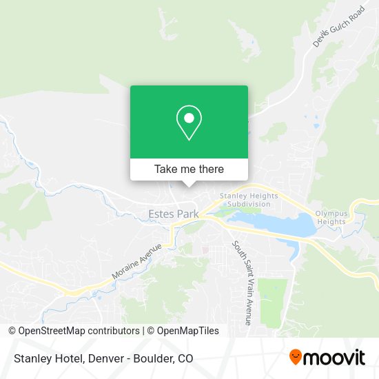Stanley Hotel map
