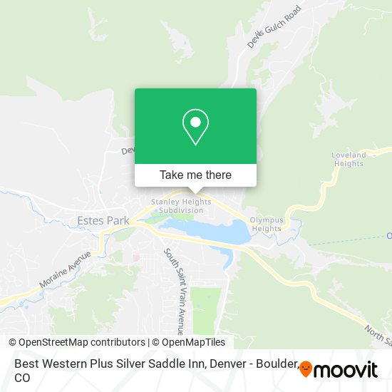Mapa de Best Western Plus Silver Saddle Inn