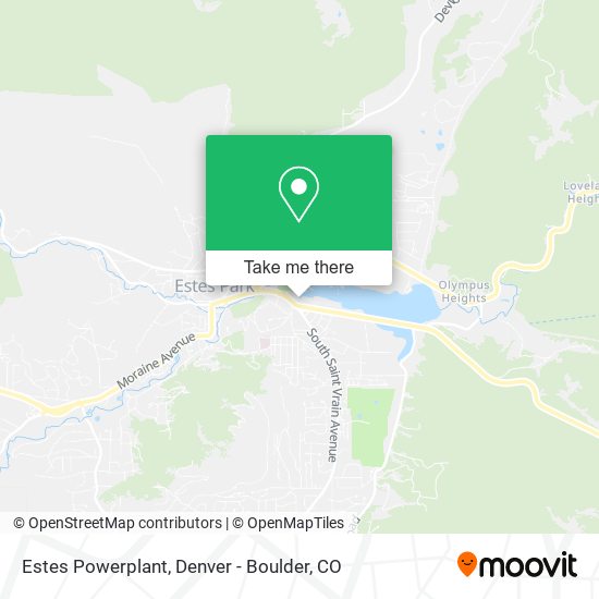 Mapa de Estes Powerplant