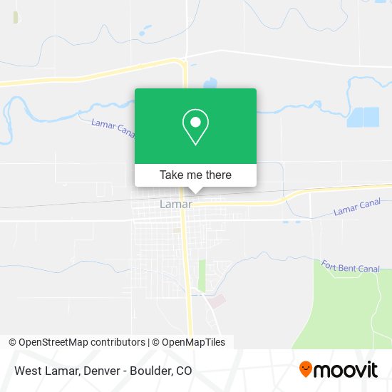 Mapa de West Lamar