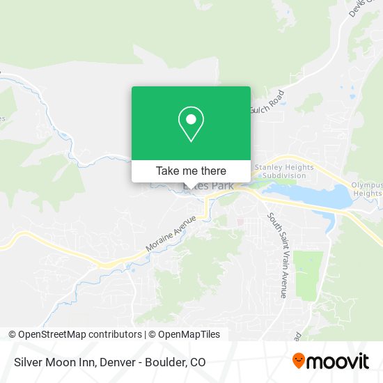 Silver Moon Inn map